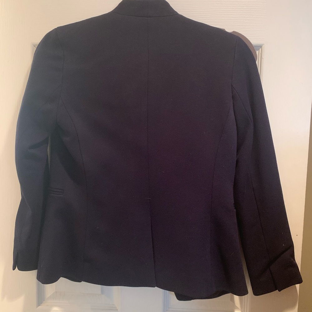 J crew navy suit jacket
